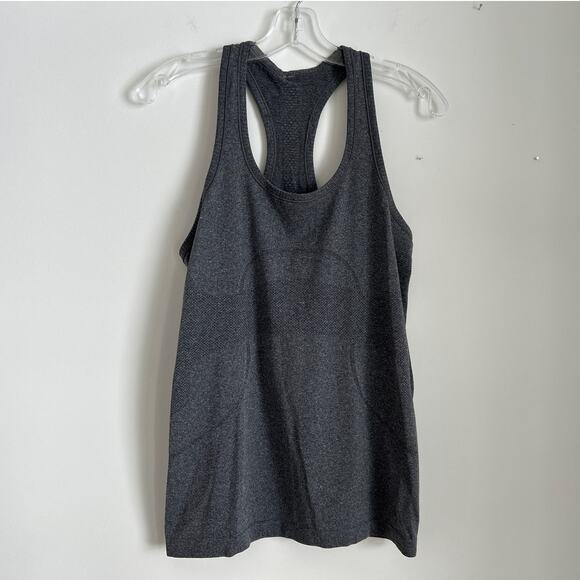 Lululemon Swiftly Tech Racerback Tank, Dark Gray Heather, Women’s Size 8 - Picture 1 of 7